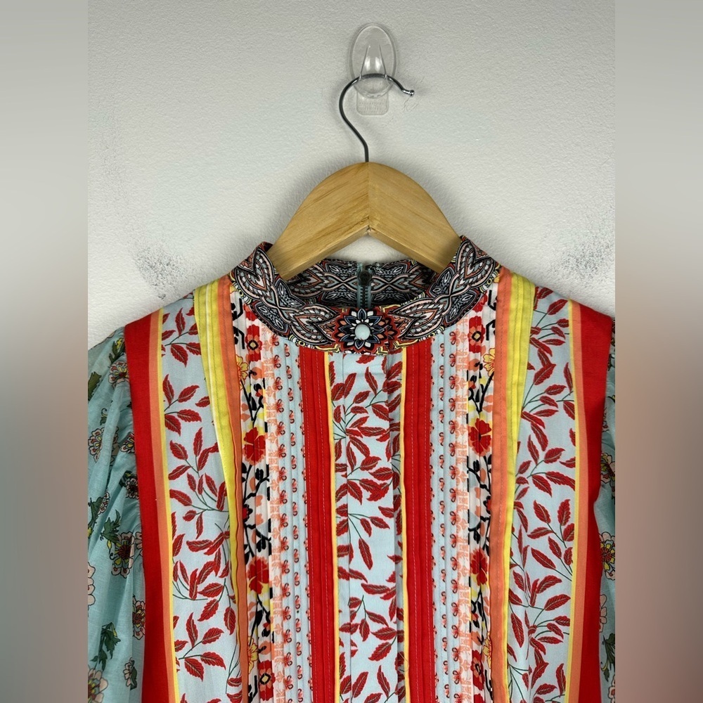 Alice & Olivia Raya Mandarin Collar Mini Dress Women’s Sz 0 - Picture 7 of 10